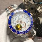 N9 Factory Swiss 7750 Rolex Yacht-Master II Watch 2-Tone Rose Gold